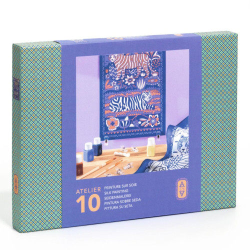Maľovanie na hodváb Atelier 10 Djeco