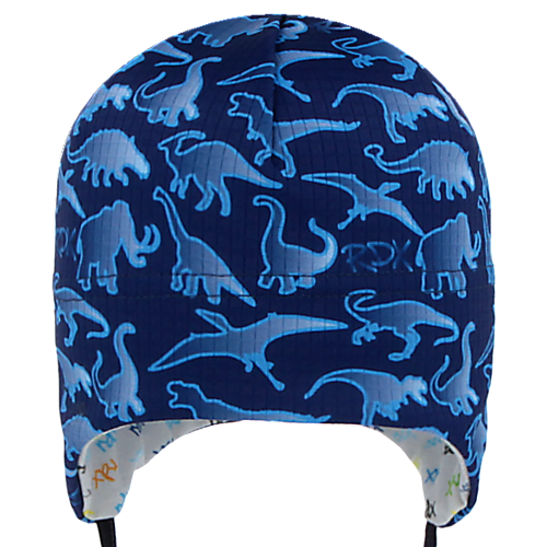 Funkčná dojčenská zaväzovacia čiapka Dinosaury Picowinter RDX