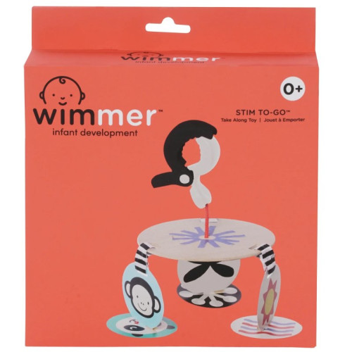 Wimmer kolotoč s klipom Stim to Go Manhattan Toy