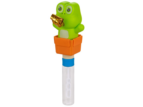 Bublifuk žaba s párty frkačkou 22,5 cm