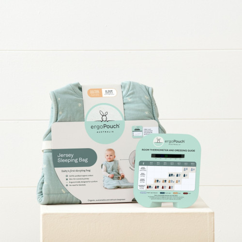 Vak na spanie organická bavlna Jersey Daisies 1 tog Ergopouch