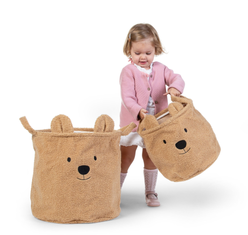 Kôš na hračky Teddy Beige 40 x 40 x 40 cm Childhome