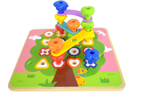 Logická stavebnica Dúha Tooky Toy