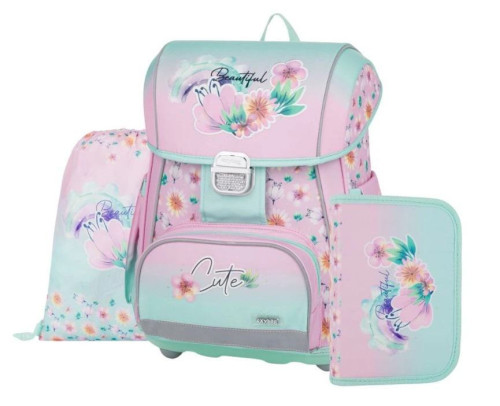 Školská súprava 3 ks Premium Flowers Oxybag