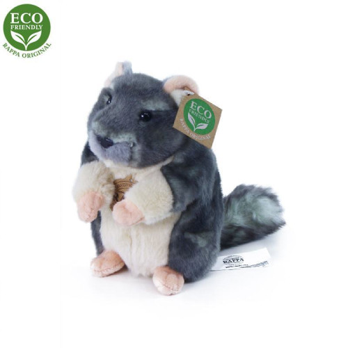 Plyšová činčila stojaca 15 cm Eco-Friendly Rappa
