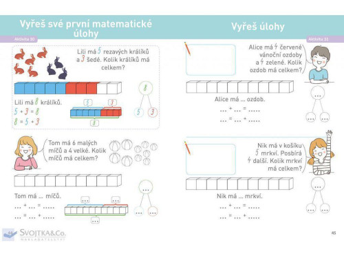Zvládame matematiku s Montessori a singapurskou metódou pre vek 6-7 Delphine Urvoy