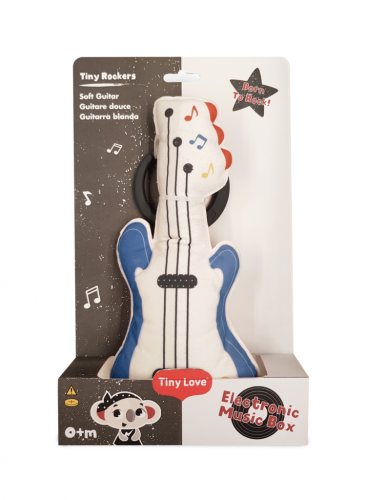 Hudobná gitara textilné Tiny Rockers Tiny Love