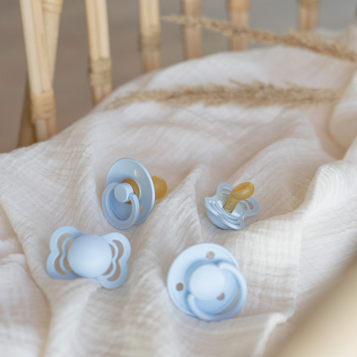 Cumlíky kaučuk/silikón Try it kolekcia Veľ. 0 - 6 m Bibs