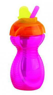 Click Lock Munchkin hrnček so slamkou - 296 ml, 12 m+