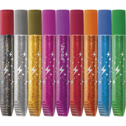 Lepidlo s glitrami 9 farieb Colorino Janod