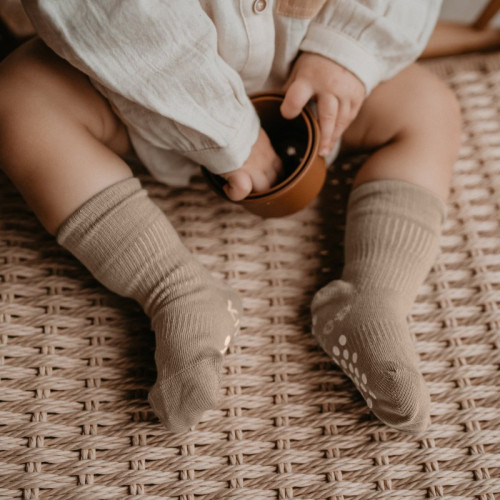 Detské ponožky Stay-on-Socks Antislip 1 pár Cookie