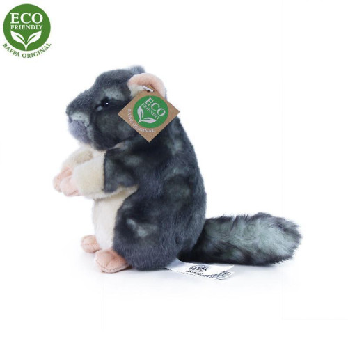 Plyšová činčila stojaca 15 cm Eco-Friendly Rappa
