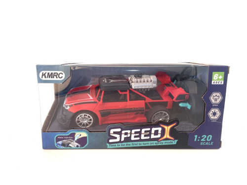 Auto RC 1:20 s efektom dymu