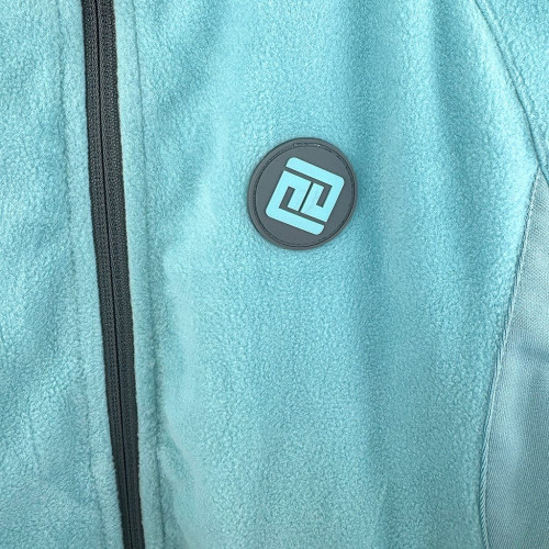 Detská športová outdoorová mikina Turquoise Pidilidi