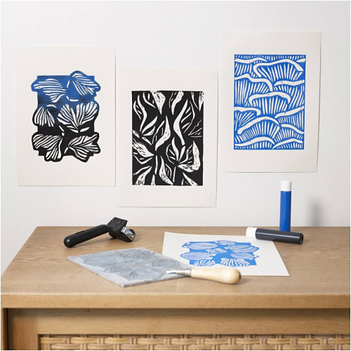 Kreatívna súprava Starter Craft Kit Block Printing Creativ Company