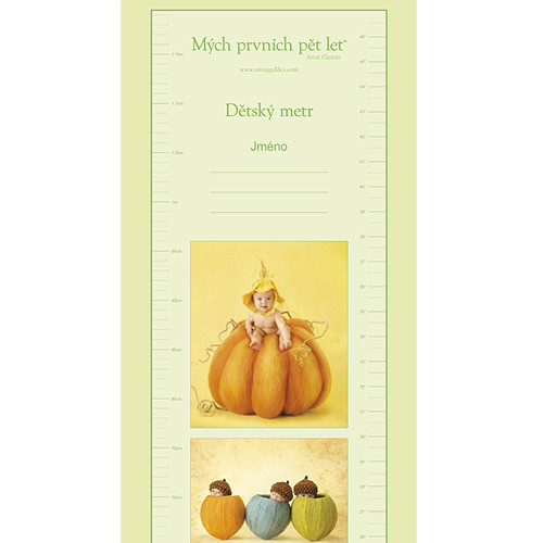 Kniha Mojich Prvých Päť Rokov - Vlčie maky Anne Geddes