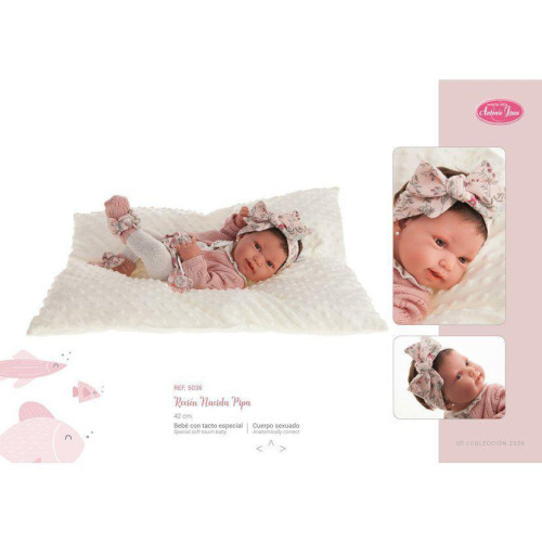 PIPA 5036 - Realistické bábätko 42 cm