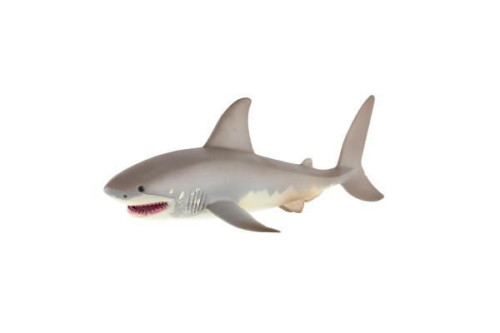 Žralok biely zooted plast 17 cm