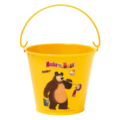 Máša a Medveď záhradný vedierko 13 cm