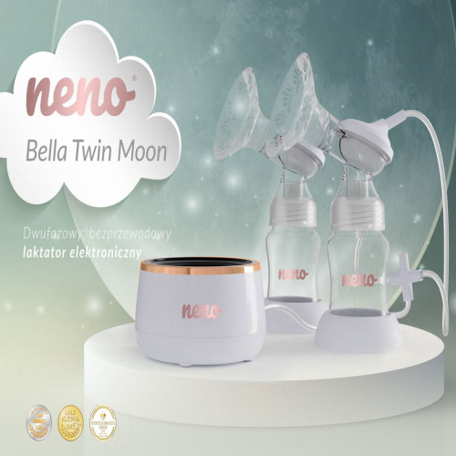 Odsávačka materského mlieka duo elektrická Bella Twin Moon Neno