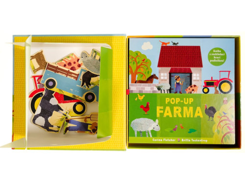 Pop-up Farma Kniha s rozkladacou hracou podložkou Corina Fletcher, Britta Teckentrup