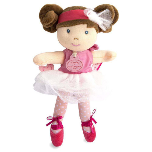 Doudou Jolijou Bábika mini baletka "Les Tutus" 23 cm