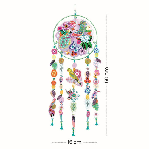 DIY Slnečný záves Paradise bird Djeco