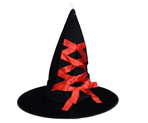 Set karneval - čarodejnícky klobúk 44x38 cm