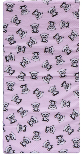 Molitanový matrac do postieľky 120 x 60 x 6 cm farebný Scarlett