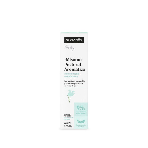 Balzam na hrudník na uvoľnenie hlienov 50 ml Suavinex
