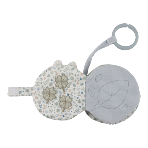 Závesná textilná knižka zajačik Little Dutch Miffy Lucky Leaves