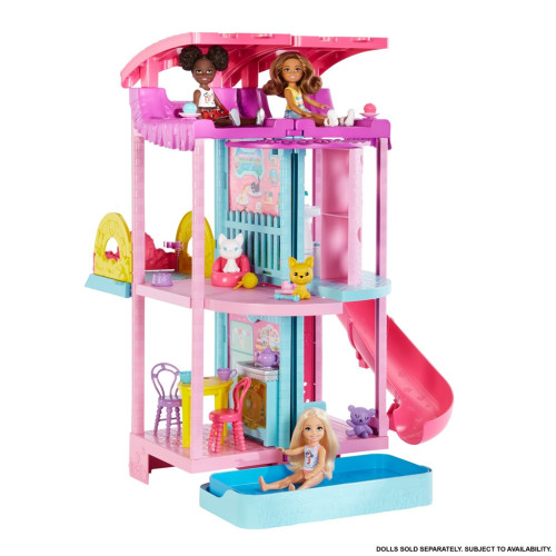 Chelsea dom so šmykľavkou Barbie