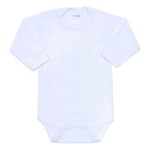 Body dlhý rukáv New Baby II biele