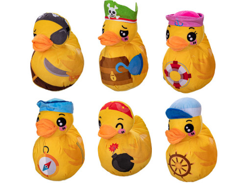 Kačička plyšová 19 cm námorník/pirát 0 m+