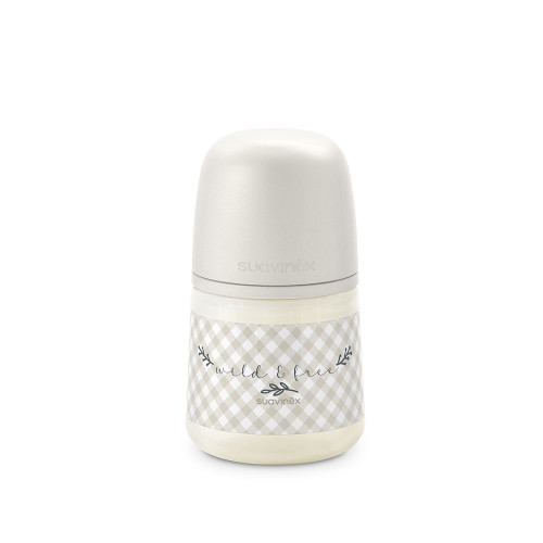 Fľaša dojčenská 150 ml fyziologická S Wild & Free Suavinex