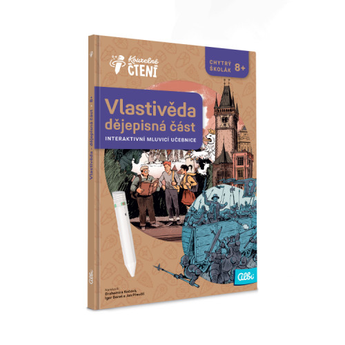 Kúzelné čítanie Kniha Vlastiveda - dejepisná časť
