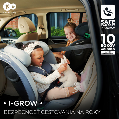 Autosedačka I-Grow i-Size 40-150 cm Kinderkraft