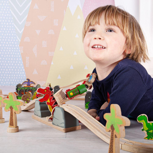 Most s T-Rexom Bigjigs Rail