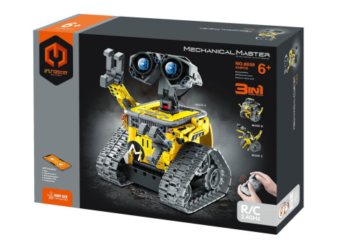 Stavebnica iM.MASTER 3v1 programovateľný robot RC plast 2,4 GHz 434 dielikov