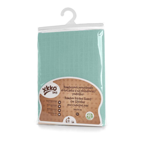 Bambusové prestieradlo s gumou KIKKO 50x70 cm