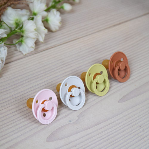 Cumlíky kaučuk 2 ks 0-6 mesiacov Colour Bibs