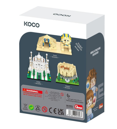 Stavebnica mini Koloseum 505 ks Koco