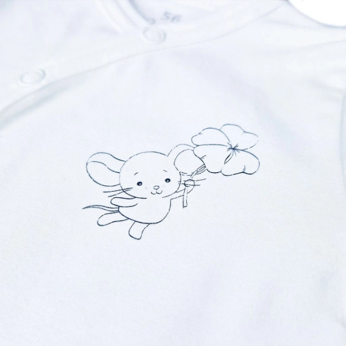 Body tenké KR Outlast® Biela Little Angel