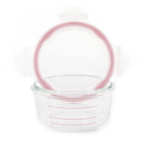 Sklenené misky s viečkami B-Glass Bowls 280 ml Bo Jungle