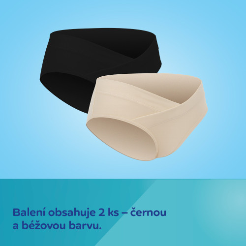 Tehotenské nohavičky s nízkym pásom MumFIT 2 ks Canpol babies