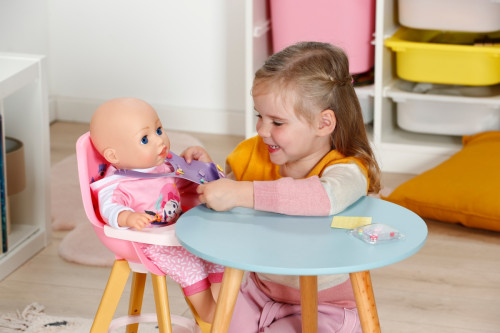 Podbradník s nacvakávacími ozdobami BABY born