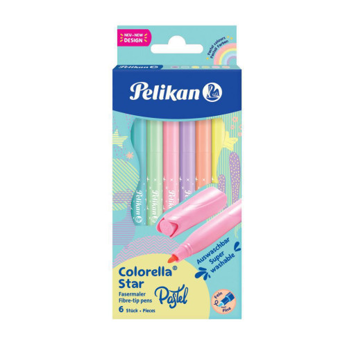 Fixy Colorella 6 ks pastel