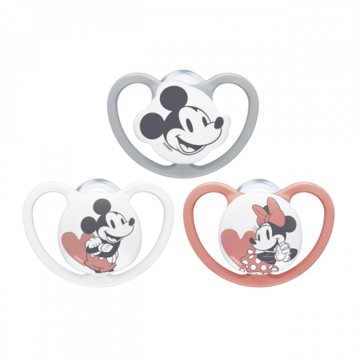 Silikónový cumlík Cumlík Space Disney Mickey Mouse Veľ. 6-18 m Nuk