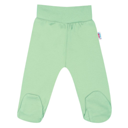 Dojčenské polodupačky New Baby svetlo zelené