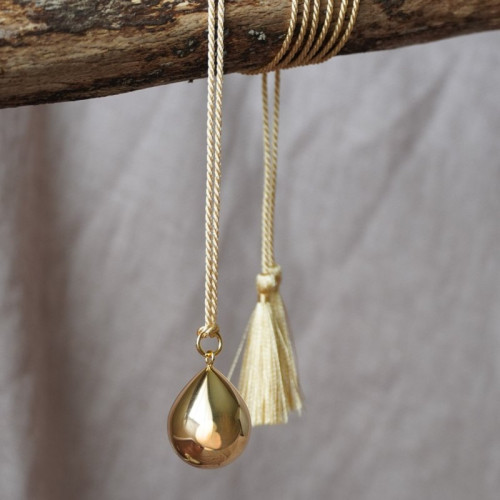 Tehotenská rolnička Satin drop Bola